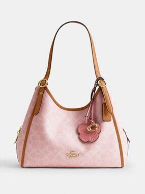 Erin Shoulder Bag In Signature Canvas With Charms